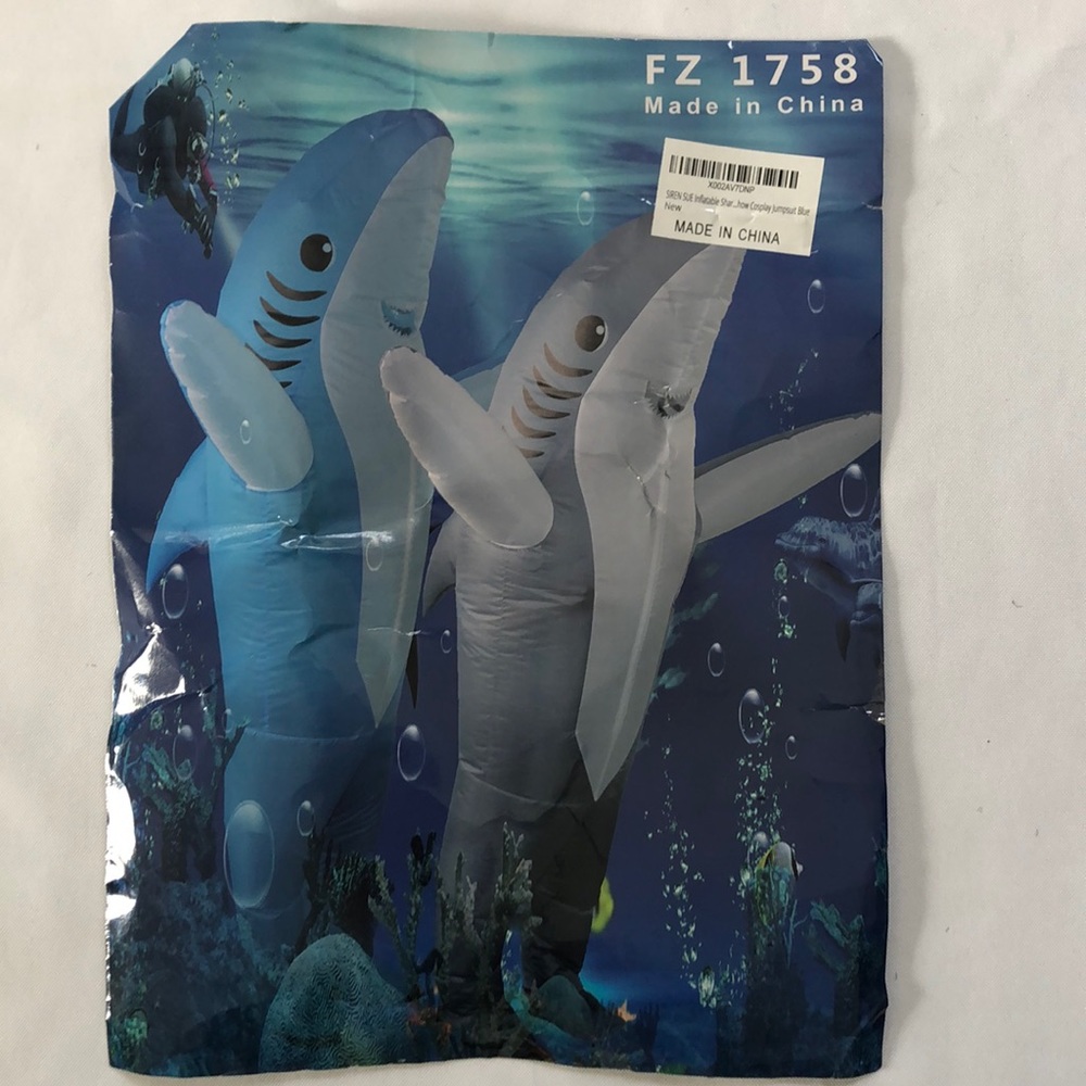 NWOT inflatable dolphin Halloween costume